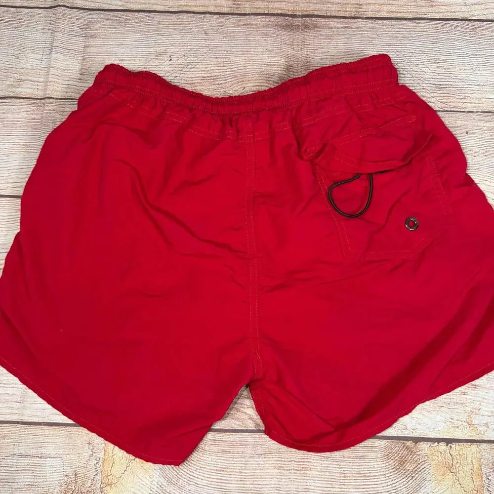 Maamgic Men’s Red Swim Shorts XS